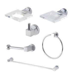 SET DE ACCESORIOS DE BAÑO 5 PIEZAS 37ACB820SR
